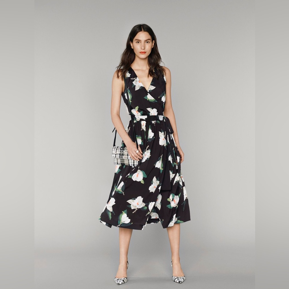 Banana Republic Floral Wrap Dress
